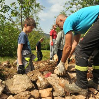 Suhozidna gradnja. Foto: A. Jerin, 2024