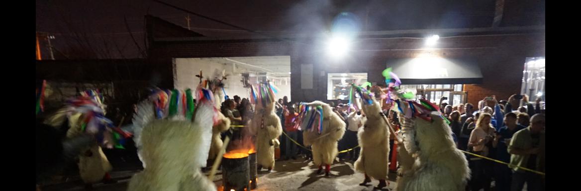 Kurentov skok. Foto: A. Pukl, 2017. 