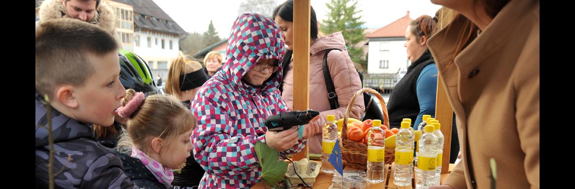 Spuščanje gregorčkov v Radomljah. Foto: A. Jerin, 2023