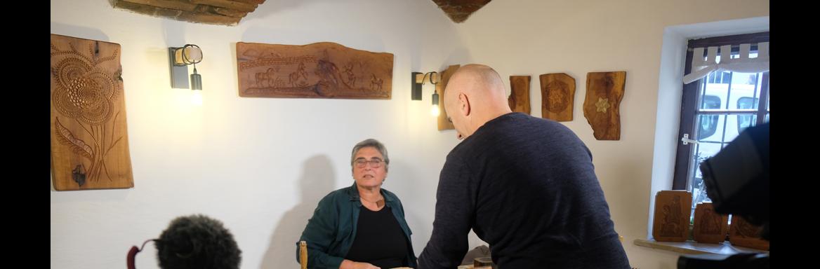 Utrinek s snemanja. Foto: A. Jerin, 2021  