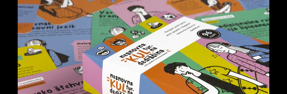 Učne kartice. Foto: B. Verbič, 2021