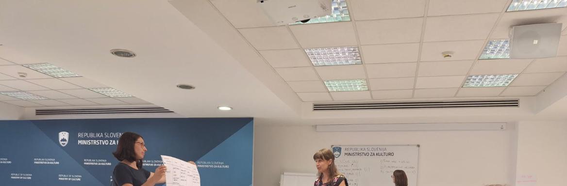 Udeležba predstavnic Koordinatorja na delavnici. Foto: N. Židov, 2025 