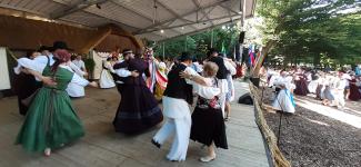 Praznik slovenske folklore. Foto: M. Malešič, 2024