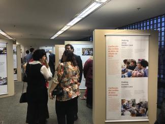 Odprtje razstave v Narodni knjižnici Brasilie, foto: Slovensko veleposlaništvo v Brazliji, 2018