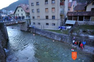 Praznovanje gregorjevega v Tržiču. Foto: Anja Jerin, 2014. 