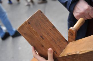 Ragljanje v Tržiču. Foto: A. Jerin, 2026