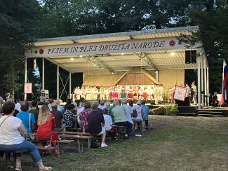 Folklorna skupina iz Slovaške. Foto: A. Pukl, 2026