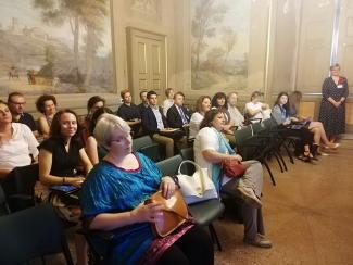 Udeleženci 13. srečanja, Univerza Pavia, Oddelek za muzikologijo, Cremona. Foto: A. Pukl, 2019