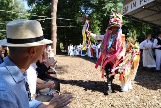Praznik slovenske folklore. Foto: M. Malešič, 2024