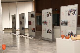 Odprtje razstave v Muzeju S. Makedonije v Skopju. Foto: Muzej S. Makedonije, 2021 