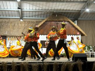 Nastop skupine Flor de Atalaia iz Brazilije. Foto: A. Jerin, 2024