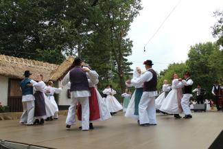 KUD Beltinci med pesom šamarjanke. Foto: D. Lebar, 2017