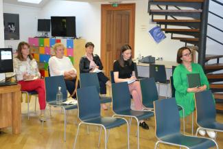 Utrinek s predavanja. Foto: Mestni muzej Krško, 2022 