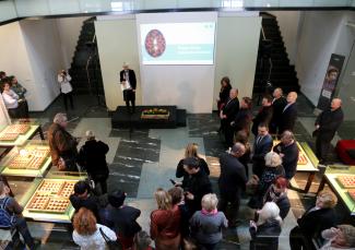 Odprtje razstave. Foto: J. Jamšek, 2018