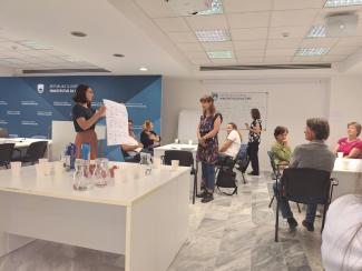 Udeležba predstavnic Koordinatorja na delavnici. Foto: N. Židov, 2025