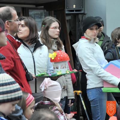 Praznovanje gregorjevega v Tržiču. Foto: Anja Jerin, 2014. 