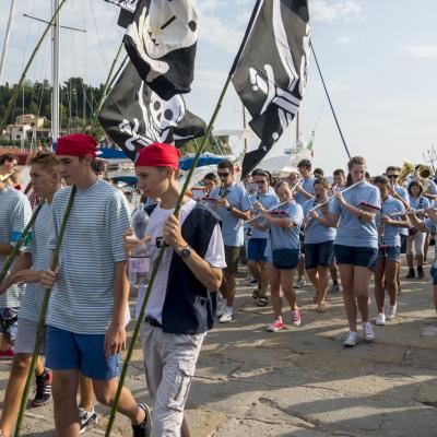 Pomorski krst. Fotografijo hrani: Gimnazija, elektro in pomorska šola Piran, 2016