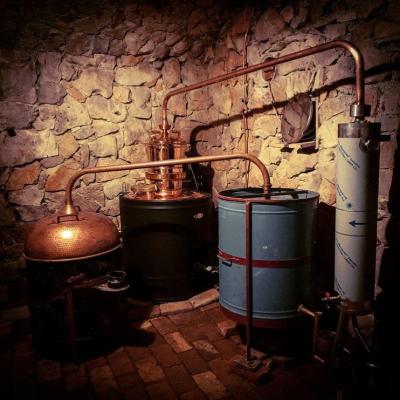 Distilling. Photo: K. Bizjak, 2021