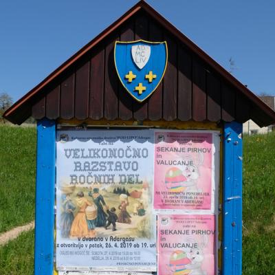 Plakat. Foto: A. Jerin, 2019 