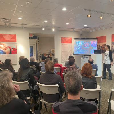 Odprtje razstave. Foto: Slovenski muzej in arhivi Cleveland, 2025