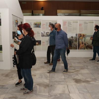 Odprtje razstave v Muzeju S. Makedonije v Skopju. Foto: Muzej S. Makedonije, 2021 