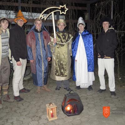 Koledniki Župnije sv. Petra v Ljubljani. Foto: J. Haller, 2019